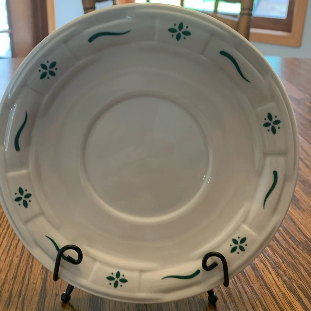 Longaberger Saucer, Heritage Green